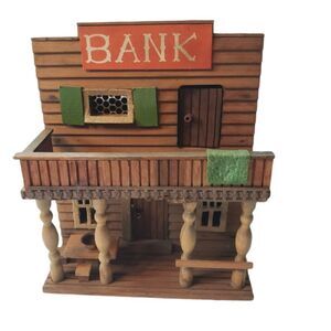Decorative  Wood Bank